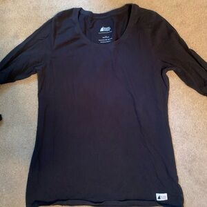 Ladies long sleeve mountain equipment co-op shirt